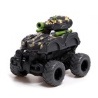 Джип инерционный «Армия», трансформация, стреляет ракетами, МИКС - фото 25511880