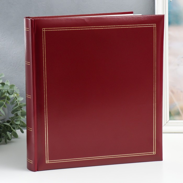 Фотоальбом на 500 фото 10х15 см кн. пер-т красный - Фото 1