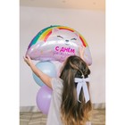 Воздушный шар фольгированный 23" «Радуга» - Фото 4