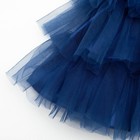 Платье для девочки с пайетками KAFTAN, размер 28 (86-92), цвет синий - Фото 9