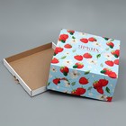 Коробка для торта, кондитерская упаковка «Ярких моментов», 24 х 24 х 12 см - Фото 3