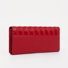 Кошелёк женский на магнитах, цвет красный - фото 38946862