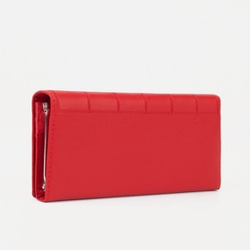 Кошелёк женский на магнитах, цвет красный