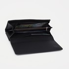 Кошелёк женский на магнитах, цвет чёрный - фото 24288707