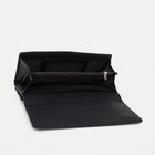 Кошелёк женский на магнитах, цвет чёрный - фото 24288708