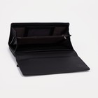 Кошелёк женский на магнитах, цвет чёрный - фото 21884984