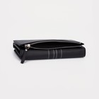 Кошелёк женский на магнитах, цвет чёрный - фото 21884983