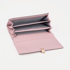Кошелёк женский на магните, цвет розовый - фото 21885024