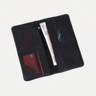 Кошелёк женский на магнитах, цвет чёрный - фото 21885033