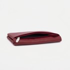 Кошелёк женский на магнитах, цвет красный - фото 21885036