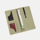 Кошелёк женский на магнитах, цвет зелёный - фото 21885045