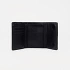 Кошелёк женский на магнитах, цвет чёрный - фото 21885048