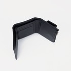 Кошелёк женский на кнопке, цвет чёрный 9344399