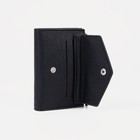 Кошелёк женский на кнопке, цвет чёрный 9344399