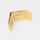 Кошелёк женский на магните, цвет жёлтый - фото 21885197