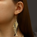 Серьги висячие «Крылья ангела», цвет МИКС, 9 см - Фото 3