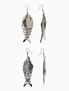 Серьги висячие «Крылья ангела», цвет МИКС, 9 см - Фото 4