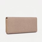 Кошелёк женский на магните, цвет бежевый - фото 45938306