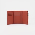 Кошелёк женский на магните, цвет коралловый 9351624