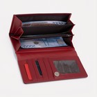 Кошелёк женский на магните, цвет бордовый 9352160 - фото 16130063