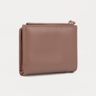 Кошелёк женский на кнопке, розовый - фото 60808572