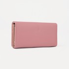 Кошелёк женский на магнитах, цвет розовый - фото 21885559