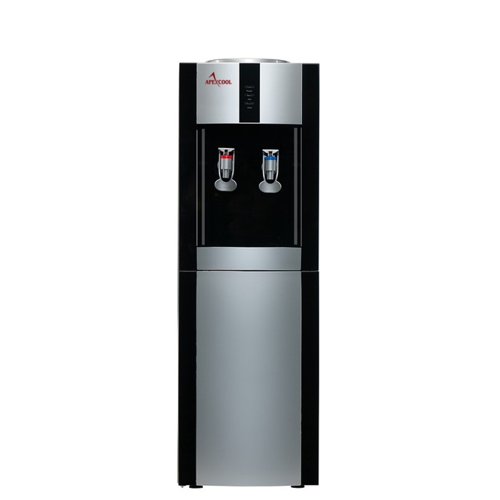 Кулер для воды APEXCOOL 16LBE, нагрев и охлаждение, 550/120 Вт, чёрно-серебристый - Фото 1