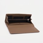 Кошелёк женский на магнитах, цвет бежевый - фото 40673244