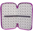 Пенал каркасный с эффектом металлик, 2 секции, 12.5×20.5×4 см, ламинированный картон, «Холодное сердце» - Фото 5