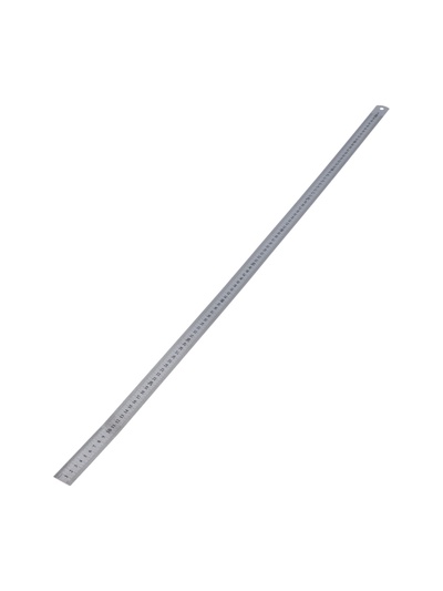 УЦЕНКА Линейка измерительная ТУНДРА, металлическая, шкала вытравлена, 1000 мм
