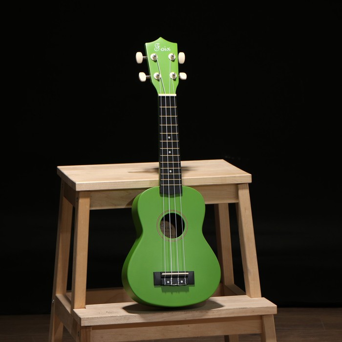 Укулеле Foix сопрано, зеленый - Фото 1