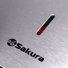 Гриль электрический Sakura SA-7422G, 750 Вт, антипригарное покрытие, 21.5х12.5 см - Фото 3