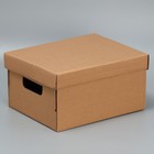 Складная коробка «Бурая», 32.2 х 25.2 х 16,4 см - фото 10083993