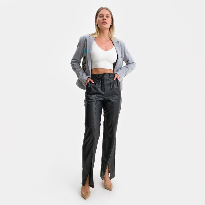 Пиджак женский Emporio Armani, серый меланж, р-р 42 58275