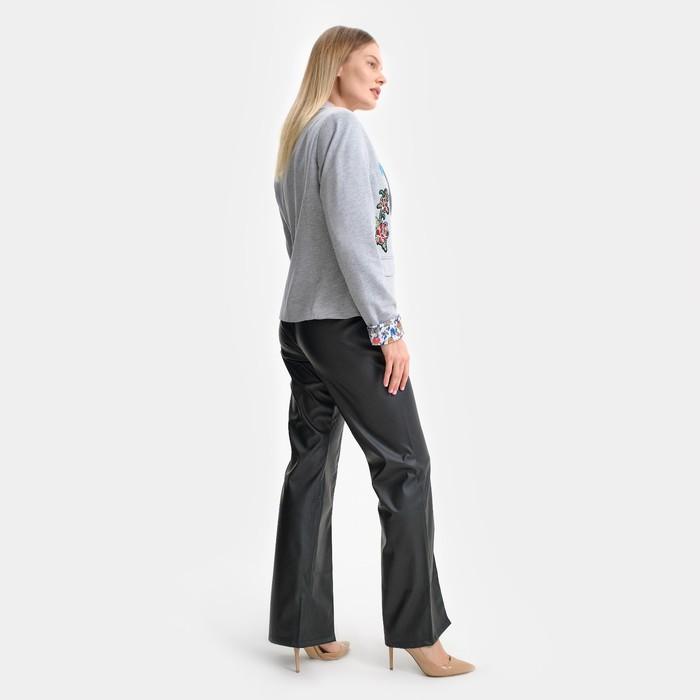 Пиджак женский Emporio Armani, серый меланж, р-р 44 58276