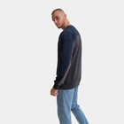 Свитшот мужской, цвет тёмно-синий/принт МИКС, размер L 9129628