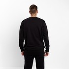 Свитшот мужской, цвет чёрный, размер 52 (2XL) - Фото 5