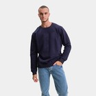 Свитшот мужской, цвет тёмно-синий/принт МИКС, размер 48 (L) 9157136