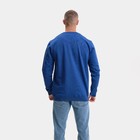 Свитшот мужской, цвет индиго/принт, размер 46 (M) 9157147