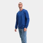 Свитшот мужской, цвет индиго/принт, размер 46 (M) 9157147