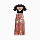 Костюм женский GUCCI (футболка/юбка), цвет черный/коричневый, р-р ONE SIZE - фото 805112619 Костюм женский GUCCI (футболка/юбка), цвет черный/коричневый, р-р ONE SIZE - фото 805112619