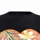 Костюм женский (футболка/юбка), цвет черный/коричневый, размер ONE SIZE - Фото 7