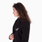 Пиджак женский, цвет чёрный, размер 42 - Фото 4