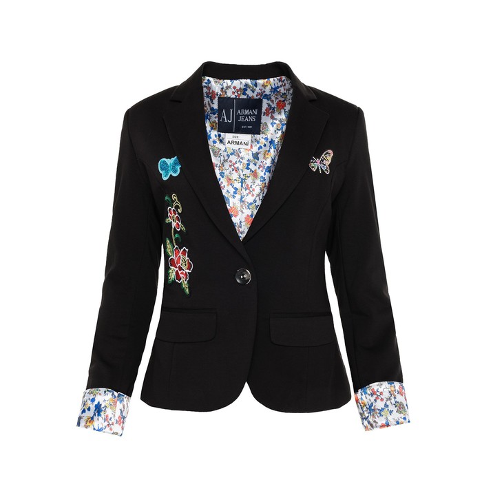 Пиджак женский, цвет чёрный, размер 44 58281