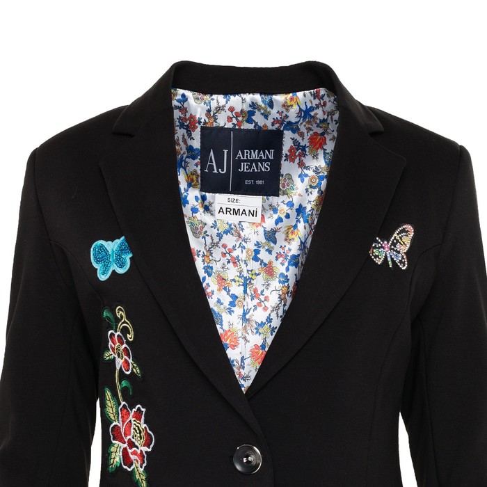 Пиджак женский, цвет чёрный, размер 44 58281