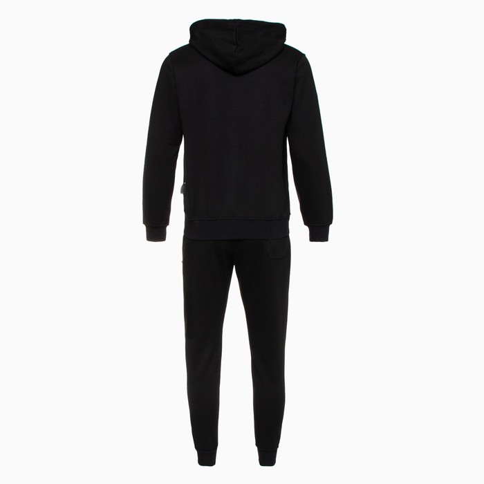 Костюм женский (толстовка/брюки), чёрный, размер XL 58288