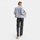 Пиджак для девочки, цвет серый меланж, 128-134 см (размер 36) - Фото 10