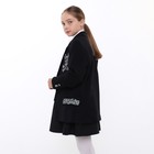 Пиджак для девочки, цвет чёрный, 128-134 см (размер 36) - Фото 6