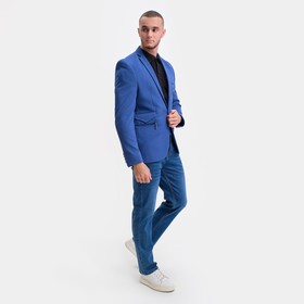 

Пиджак мужской, индиго, размер 52