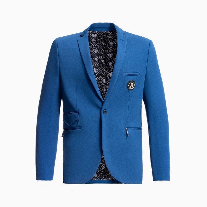 Пиджак мужской, цвет индиго, размер 56 58292